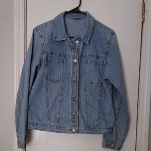 High Sierra Lightweight Blue Denim Jean Jacket Unisex Youth